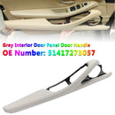 1x Interior Door Panel Door Handle Grey For BMW 5 Series F11 F10 F18 2010-2016