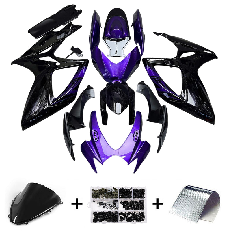 Injection Fairing Kit Bodywork Plastic ABS For Suzuki GSXR 600/750 2006-2007 K6