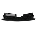 GTI Style Front High Bar Black Chrome Trim Grille Fit VW Golf 6 MK6 2010-2014