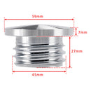 Aluminum Fuel Petrol Gas Cap For Bonneville T100 Bobber Speedmaster Thruxton