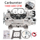Carburetor 1400 600 CFM 4 Barrel Electric Choke Square Bore 4-Barrel Air Valve
