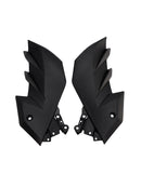 Fuel Tank Side Panel Cover Fairings For Kawasaki Z250 Z300 2013-2018