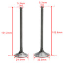 Intake & Exhaust Valves w/ Seals For Honda TRX400 X EX TRX 400EX 400X 1999-2014