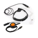 7.1mm Big Plug Tactical Throat Mic Headset For Hytera PD780/700/788/782 PT580H