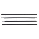4PCS Door Glass Belt Outer Molding Weatherstrip For Suzuki Grand Vitara 09-13