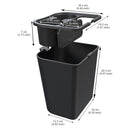 Trash Can with Cup Holder For Ford Maverick 2022-2025 Multi-Function