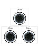 Car Rear Window Lamp Side Lamp Embossed Moon Decorative Lamp