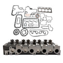 Complete Cylinder Head+Gasket Kit For Kubota V1902 Holland Skid Steer L555 L553