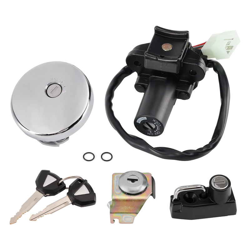 Ignition Switch Lock Set For Kawawaki W 800 EJ800 2019-2025 Gas Cap Helmet Lock