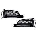 2PCS Front Bumper Fog Light Grille Cover Fit Audi A5 S-Line S5 2018-2019