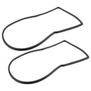 Jeep Wrangle JK 2007-2017 2pcs Front Door Weatherstrip Gasket Seal