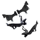 2013-2016 Audi S4 Facelift 4PCS Front Headlight Mount Support Plate Bracket