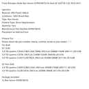 2007/11-2012/05 Q7 Van (4LB) 3.0 TDI quattro (CASA CCMA CJGA) 2967ccm 240KM/176kW Front Nitrogen Oxide Nox Sensor 059907807Q