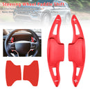 Steering Wheel Paddle Shifter Extension For Ford Explorer 20-23 Aluminium Red