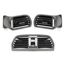 Left Right Central AC Vent Cover Gray For Porsche 911 Carrera Targa 2004-2012 99755214105 99755213105 99755213205