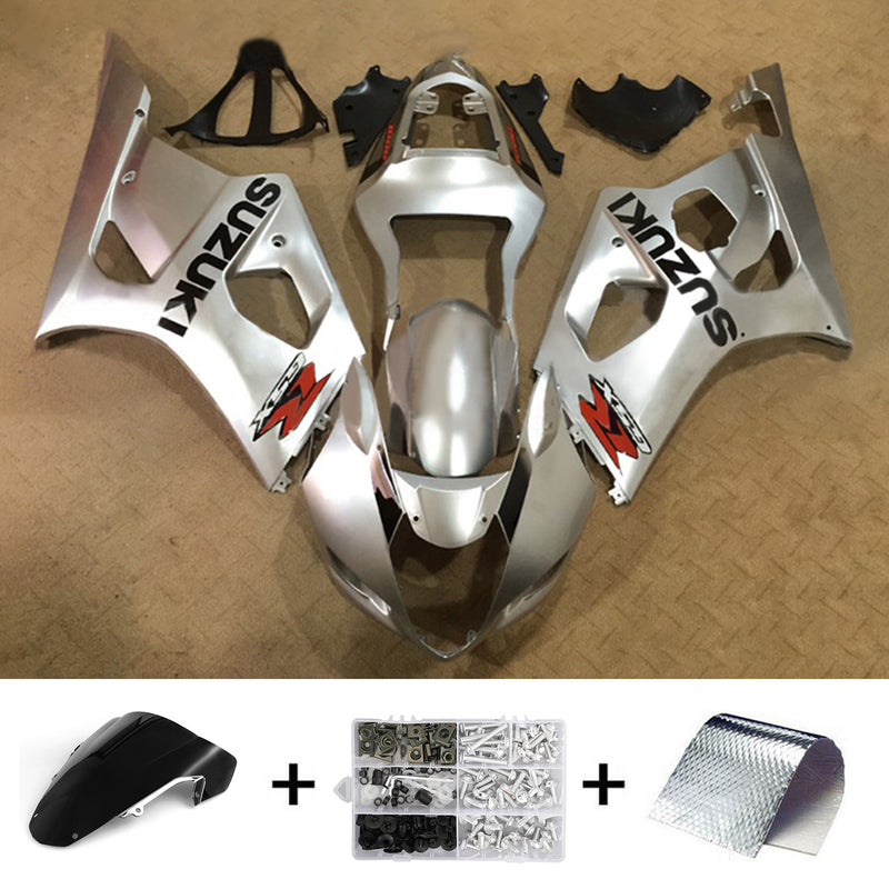 Amotopart Suzuki GSXR1000 2003-2004 K3 Fairing Kit Bodywork Plastic ABS