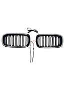 2015-2019 For BMW X6M F86 Double Slat Front Bumper Kidney Grille