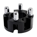 2" Wheel Spacers Kit Cable Golf Carts Lug Nuts Black For Yamaha Club Car Ezgo