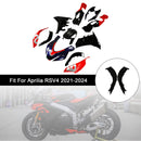 Injection ABS Plastic Bodywork Fairing Kit for Aprilia RSV4 2021-2024 01#