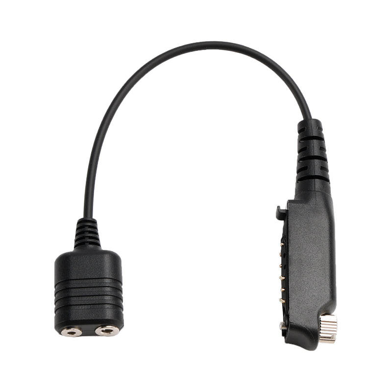 K Interface Headset Port Converter Cable for Sepura STP8038 STP8040 STP8080