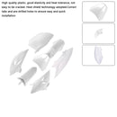 Body Plastic Kit Front Rear Fender Fairing For Yamaha TTR50 2006-2021 White