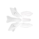 Body Plastic Kit Front Rear Fender Fairing For Yamaha TTR50 2006-2021 White