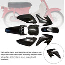 Body Plastic Kit Fender Fairing For HONDA CRF70 DIRT BIKE Black
