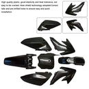 Body Plastic Kit Fender Fairing For HONDA CRF70 DIRT BIKE Black