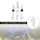 Body Plastic Kit Fender Fairing For Yamaha TTR110 08-22 DIRT BIKE White