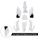 Body Plastic Kit Fender Fairing For Yamaha TTR110 08-22 DIRT BIKE White