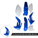 Body Plastic Kit Fender Fairing For Honda CRF150R/RB 2007-2014 Blue