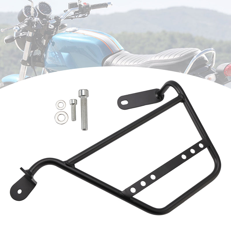 Saddlebag Support Mounting Bracket Racks Black For Guzzi V7 750Cc 21-24 Right