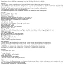 Rear Right & Left LED Tail Light Lamp Pair For TACOMA 2016-2021 SMOKE