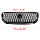 Gloss Black Honeycomb Front Bumper Grille Grill Fit Jaguar XE 2015-2018