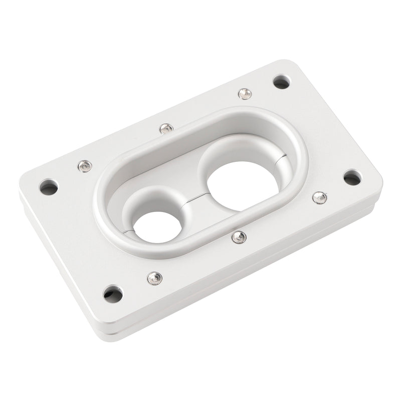 Aluminum Fire Wall Pass Through Raw Bracket For Holley Terminator x Max