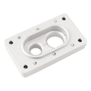 2Pack Aluminum Fire Wall Pass Through Raw Bracket For Holley Terminator x Max