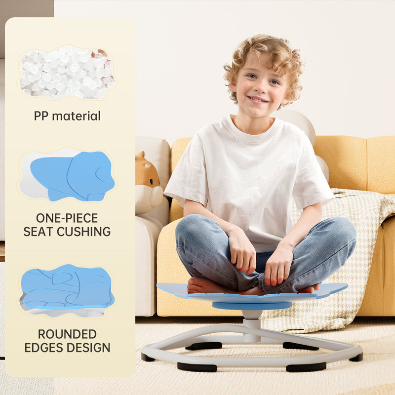 Sit+Spin 360��Sensory Spinning Seat Swivel Toy Kids elephant Wobble Chair Stool