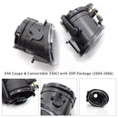 Pair Front Fog Light Lamps Without Bulbs For  BMW E46 3 Series 2001-2006