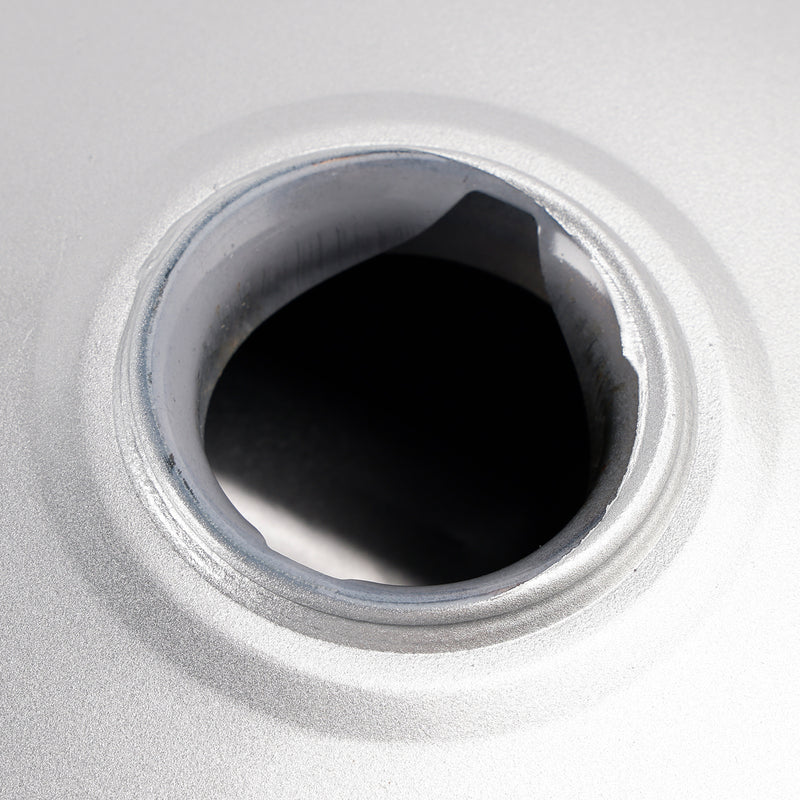 Silver Cafe Racer Bobber Gas Tank Motorcycle Fuel Retro Classic For Suzuki GN125