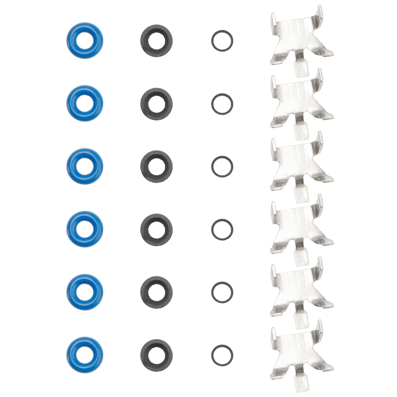 6PCS Fuel Injector Repair Seal Kit fit Ford F150 3.5L Turbo EcoBoost 2011-2016