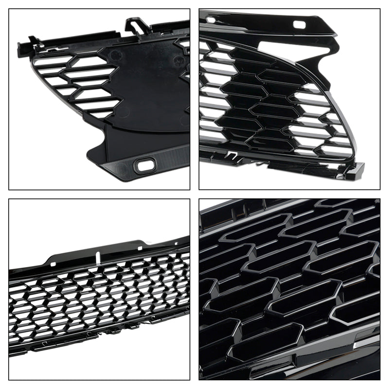 Mini R55 R56 R57 R58 R59 Cooper S & JCW Gloss Black Front Bumper Grill Grille