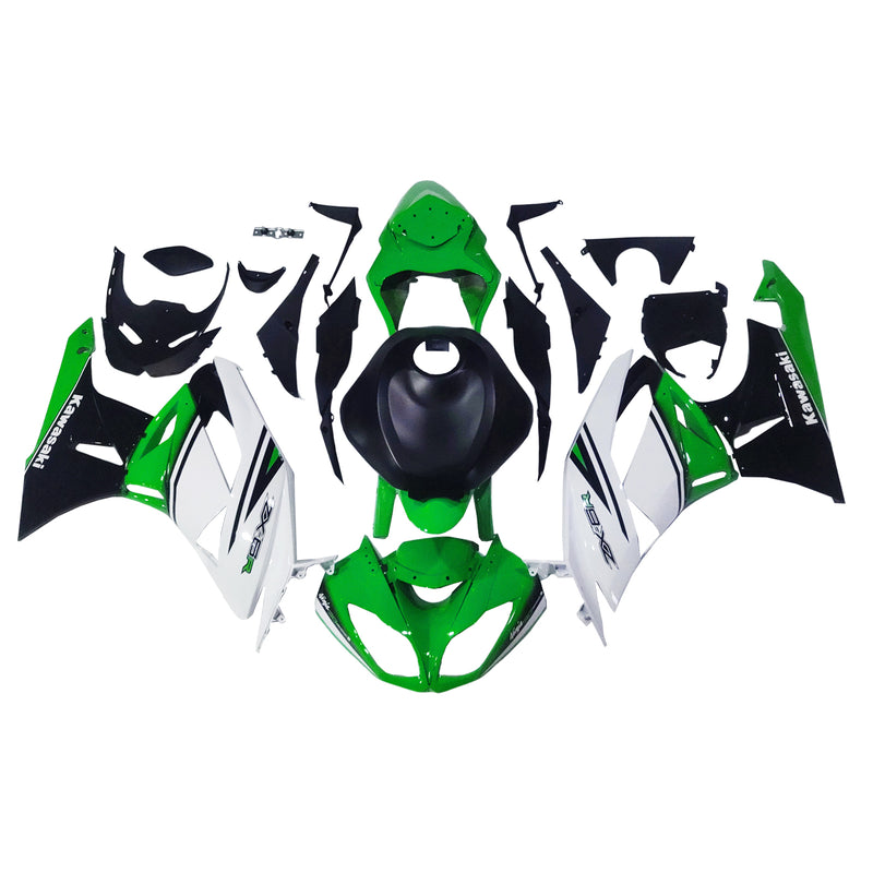 Amotopart Kawasaki ZX6R 636 2009-2012 Fairing Kit Bodywork Plastic ABS