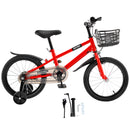 14"/16" Children Bicycle Toddlers Bike with Training Wheels Basket Kickstand