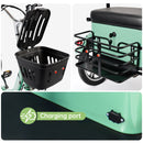 400W 48V 12A Elder Electric folding trike 3 wheel e-bike with Rear Seat