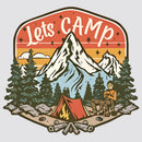 Lets CAMP stickers made of vinyl suitable for cars water bottles customizable
