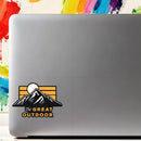 THE GREAT OUTDOOR stickers made of vinyl suitable for cars laptops customizable