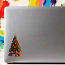 Merry Christmas tree Vinyl Suitable for Cars Laptops Water Bottles Customizable