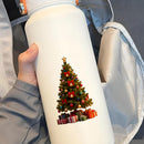 Merry Christmas tree Vinyl Suitable for Cars Laptops Water Bottles Customizable