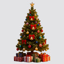 Merry Christmas tree Vinyl Suitable for Cars Laptops Water Bottles Customizable