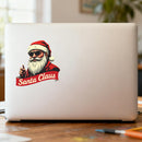 Hip-Hop Santa Claus Envelope Seals Labels for Cars Laptops Thermos Car Windows